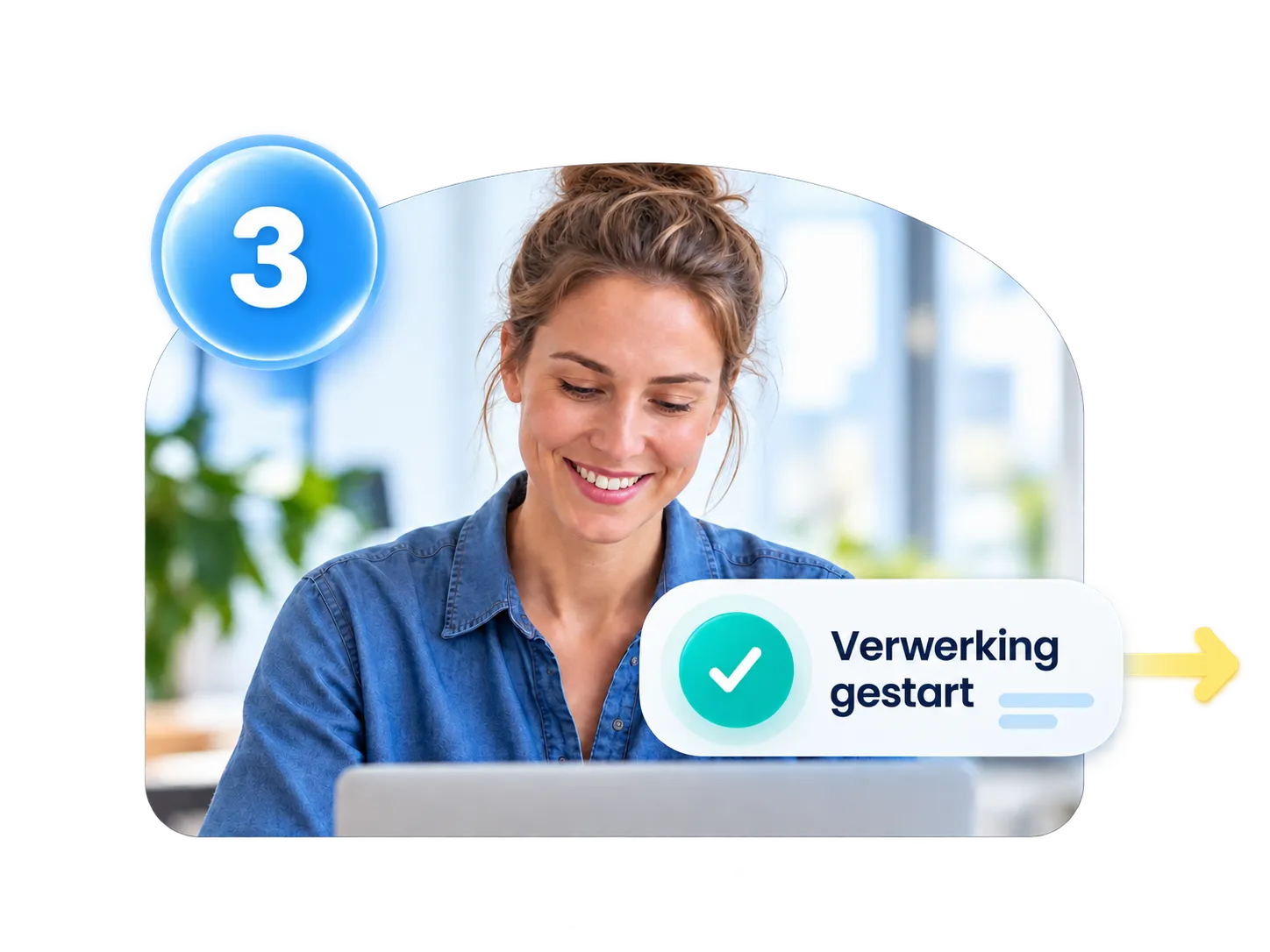 Salarisadministrateur verwerkt de keuze